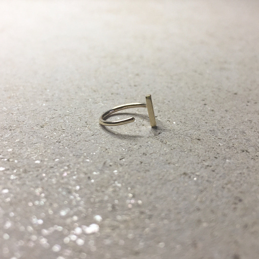 Bar Single Earring